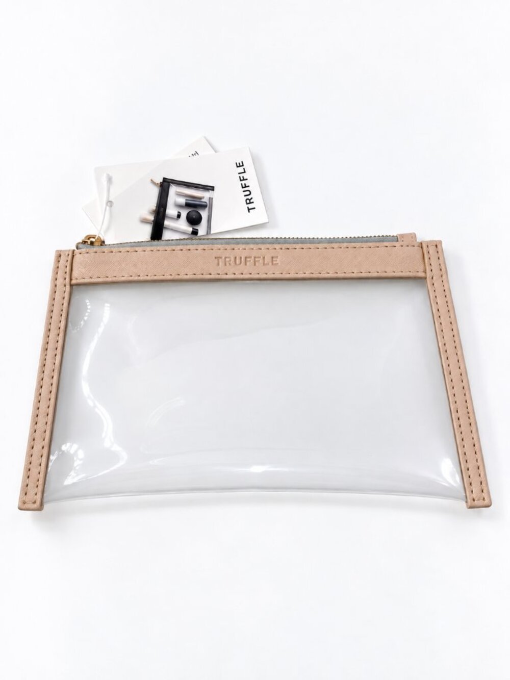 Truffle Clarity Clutch Mini in Dusty Blush - Rare/Discontinued - New in Package